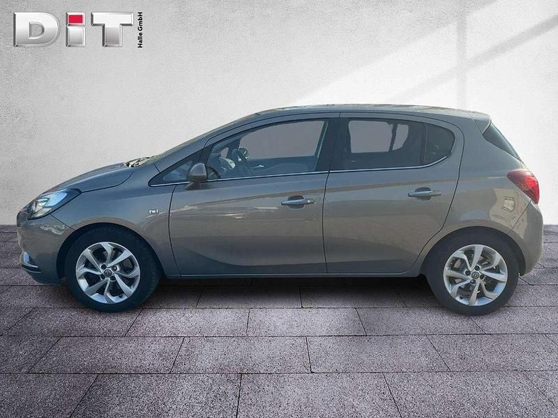 Gebraucht Opel Corsa Innovation 116 PS (85 kW) 2015 Muskatgrau/muskat braun (metallic) Kleinwagen