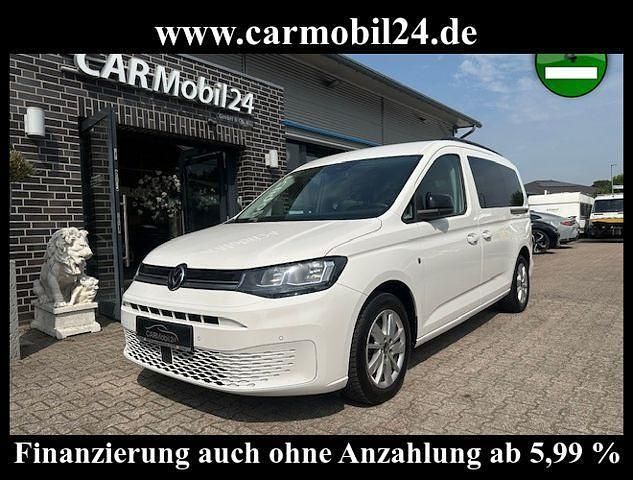 Weiß Gebraucht 2021 VW Caddy Maxi Life Van / Kleinbus | 21.700 € (Superpreis) - Bild 1/4