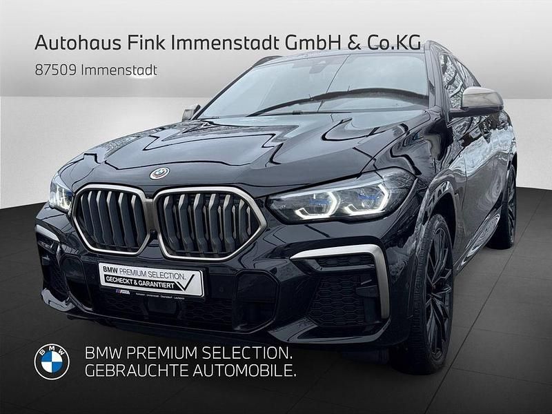 Gebraucht BMW X6 M50 Performance 530 PS (389 kW) 2022 Black sapphire SUV