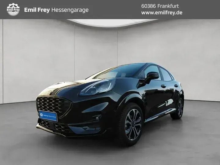 Agate black metallic Gebraucht 2024 Ford Puma ST-Line SUV | 25.550 € (Fairer Preis) - Bild 1/4