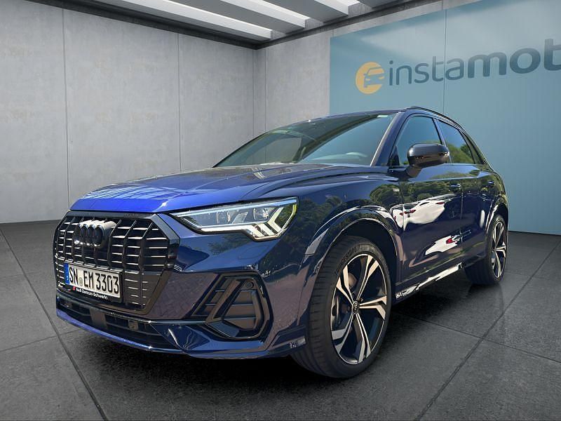 Blau Gebraucht 2025 Audi Q3 SUV | 61.449 € - Bild 1/4