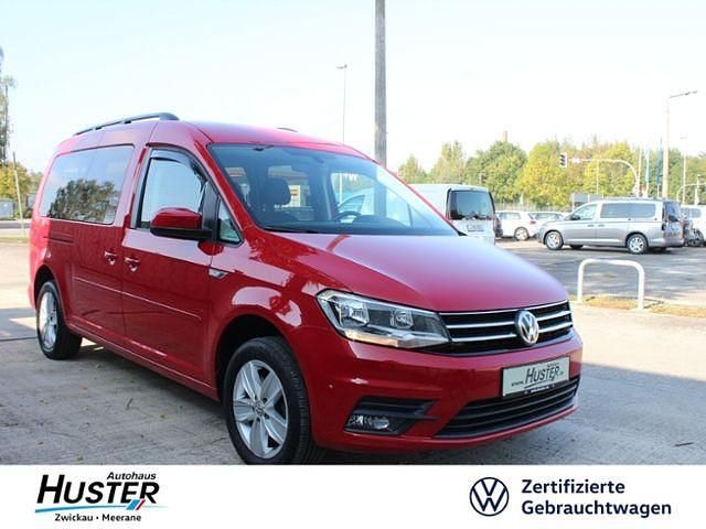 Rot Gebraucht 2015 VW Caddy Maxi Comfortline Van / Kleinbus | 18.445 € (Fairer Preis) - Bild 1/4