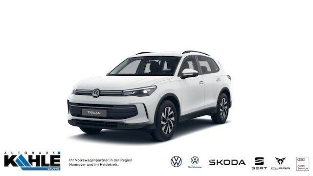 Weiß Gebraucht 2024 VW Tiguan Life SUV | 45.290 € - Bild 1/2