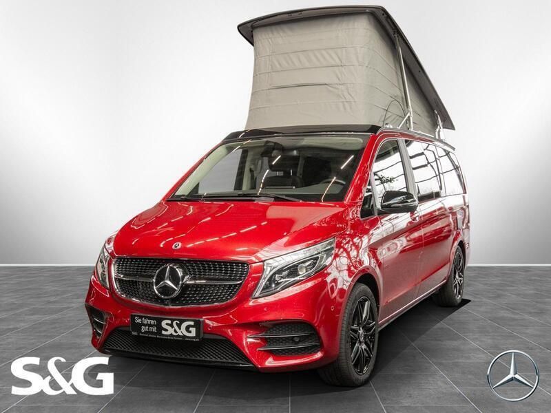 Hyazinthrot metallic Gebraucht 2022 Mercedes V300 Marco Polo Van / Kleinbus | 70.777 € (Etwas zu teuer) - Bild 1/4