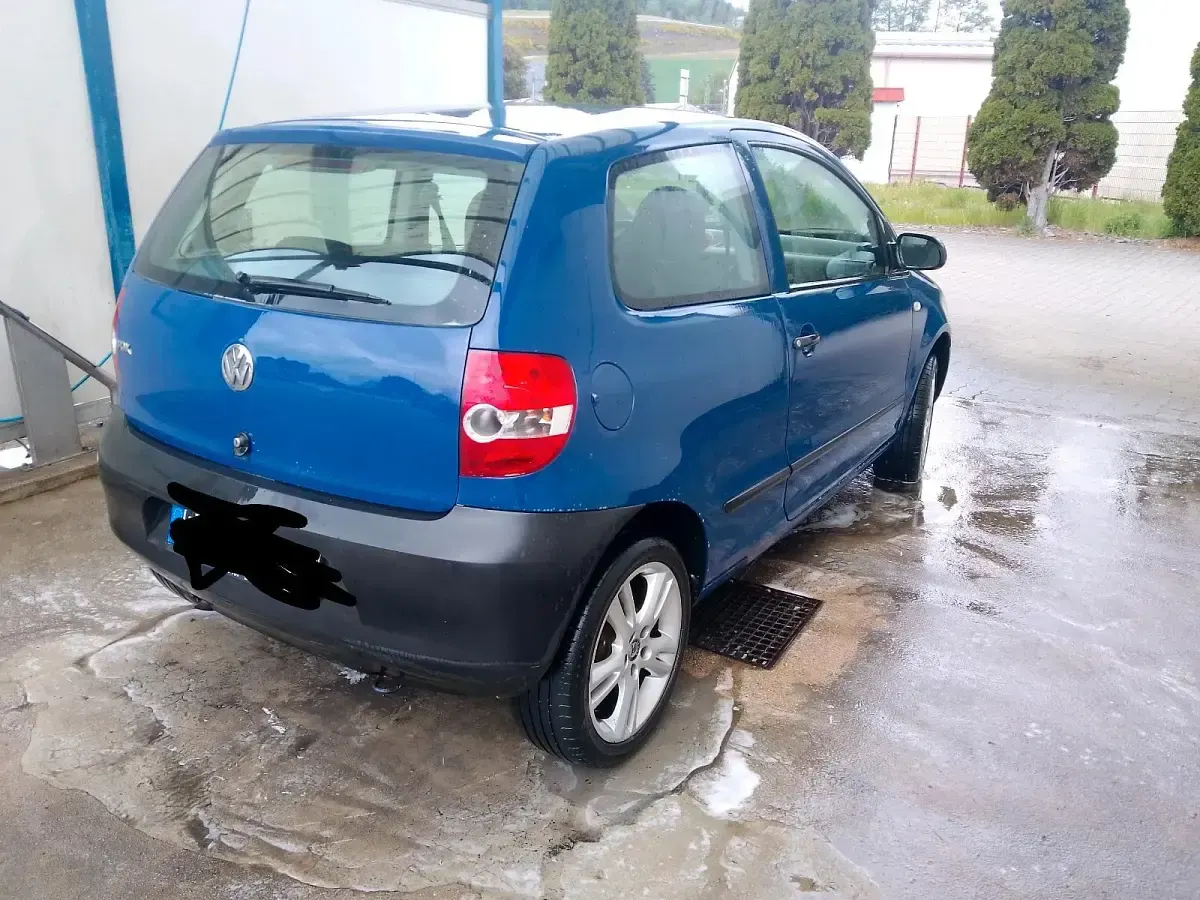 Gebraucht VW Fox 55 PS (40 kW) 2007 Blau Kleinwagen
