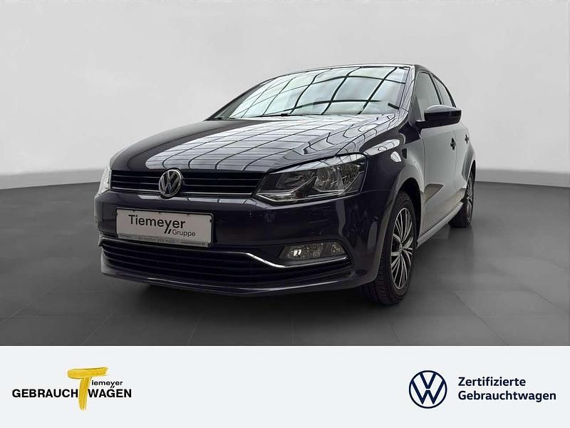 Grau Gebraucht 2016 VW Polo Allstar Kleinwagen | 11.980 € (Fairer Preis) - Bild 1/4