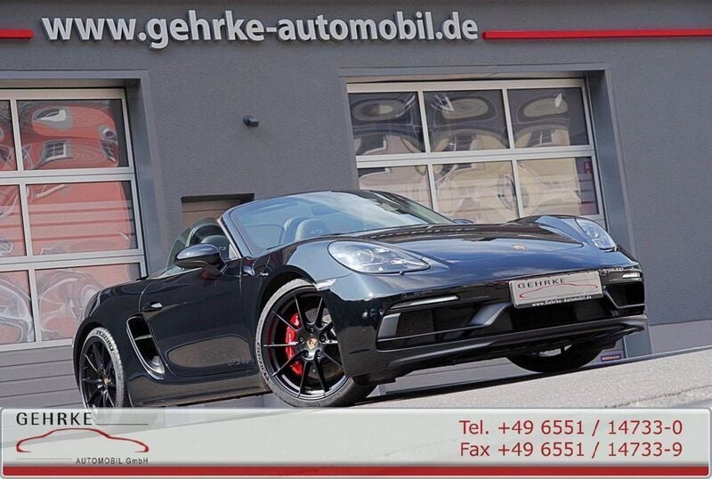 Schwarz Gebraucht 2024 Porsche 718 Boxster GTS Chrono Cabrio | 101.850 € - Bild 1/4