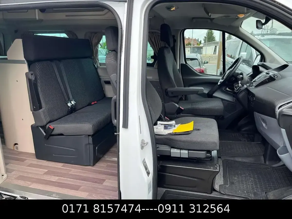 Gebraucht Ford Transit Custom Nugget 125 PS (91 kW) 2014 Weiß Van / Kleinbus