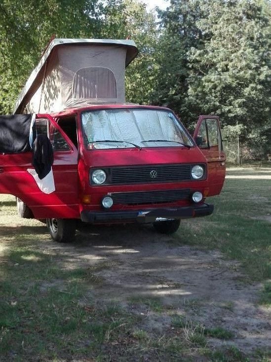 Gebraucht VW T3 69 PS (50 kW) 1982 Rot Van