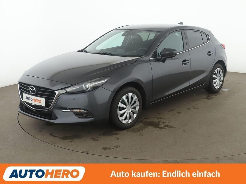Grau Gebraucht 2017 Mazda 3 Sports-Line Limousine | 16.290 € (Etwas zu teuer) - Bild 1/3