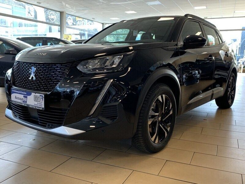 Schwarz Gebraucht 2021 Peugeot e-2008 Allure SUV | 18.500 € (Fairer Preis) - Bild 1/4