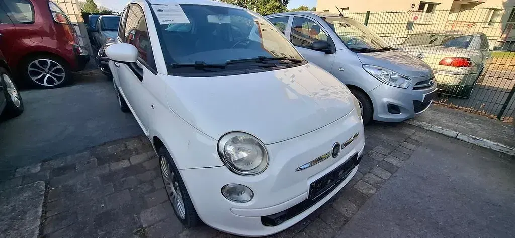 Gebraucht Fiat 500 Lounge 101 PS (74 kW) 2008 Weiß Kleinwagen