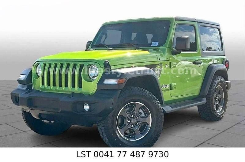 Grün Gebraucht 2019 Jeep Wrangler Sport SUV | 32.971 € (Superpreis) - Bild 1/4