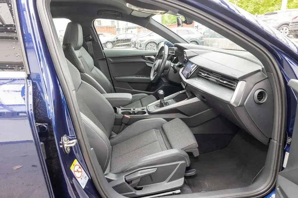 Brugt Audi A3 Advanced 150 HK (110 kW) 2021 Blå Sedan