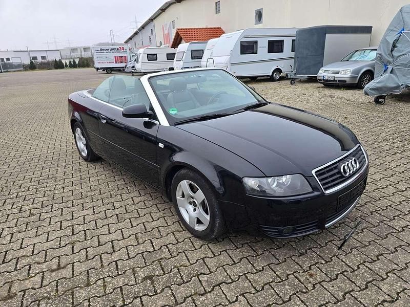 Gebraucht Audi A4 Cabriolet 170 PS (125 kW) 2003 Ebonyschwarz perleffekt Cabrio