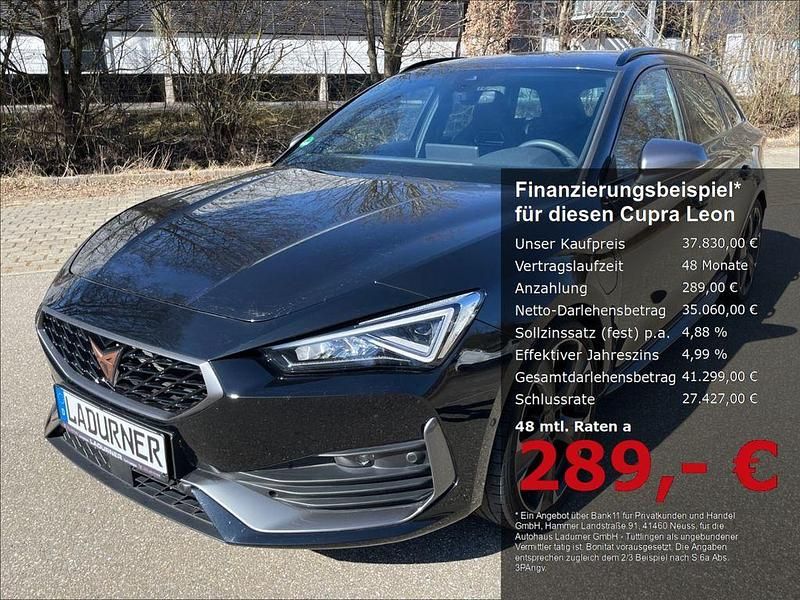 Schwarz Gebraucht 2024 Cupra Leon VZ Limousine | 37.830 € (Teuer) - Bild 1/4