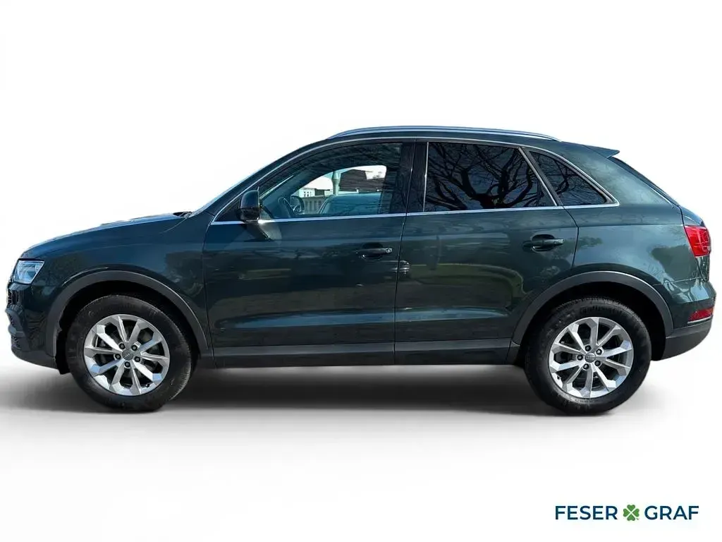 Gebraucht Audi Q3 Design 125 PS (91 kW) 2018 Grün SUV