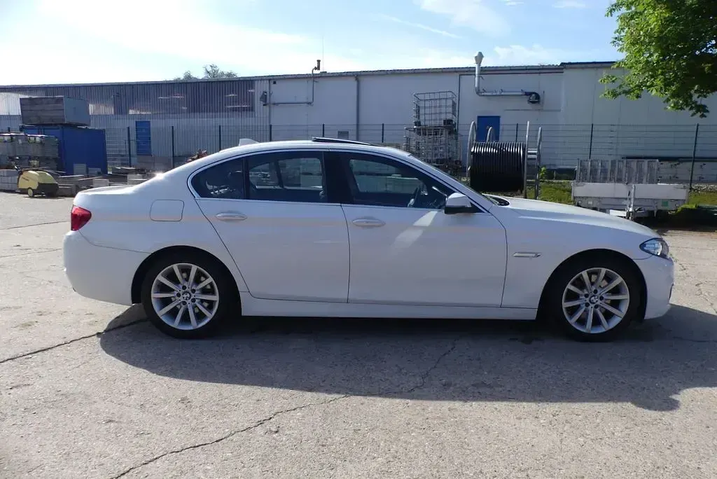 Gebraucht BMW 535 Luxury Line 305 PS (224 kW) 2014 Weiß Limousine