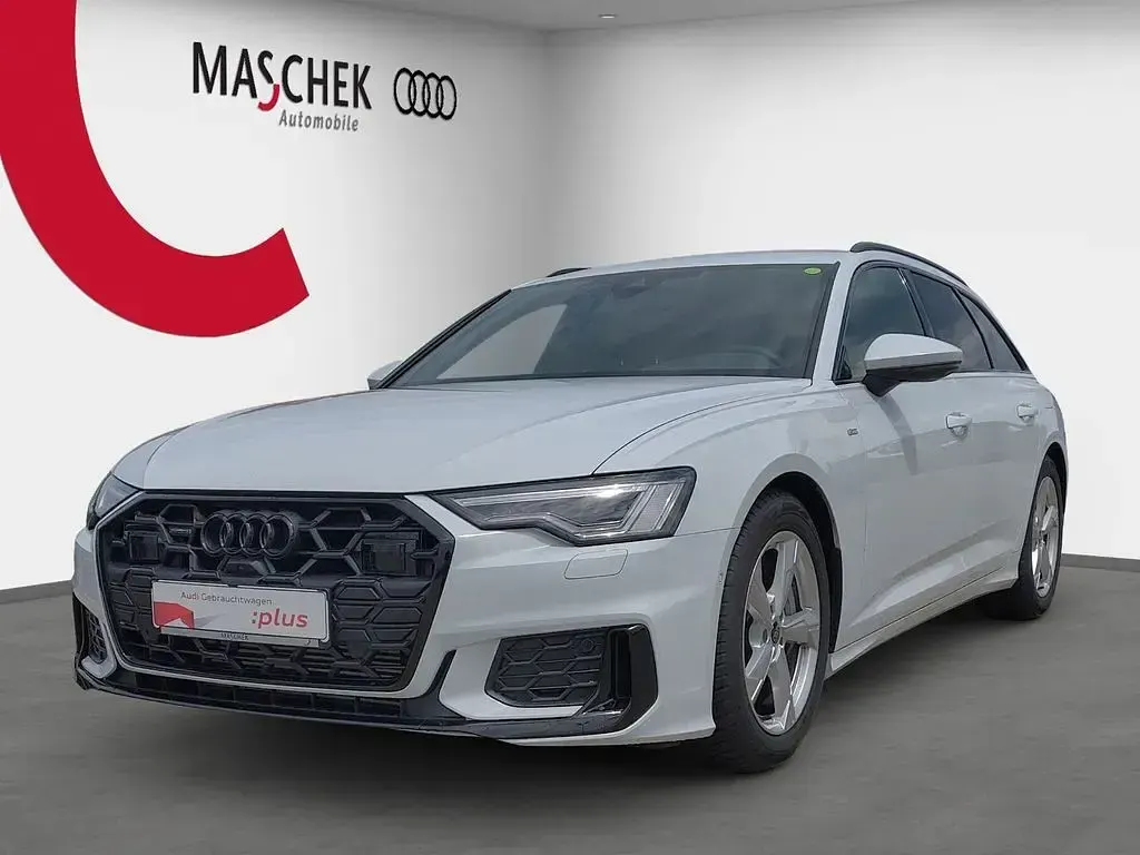 Gebraucht Audi A6 S-Line 299 PS (219 kW) 2025 Gletscherweiss metallic Kombi