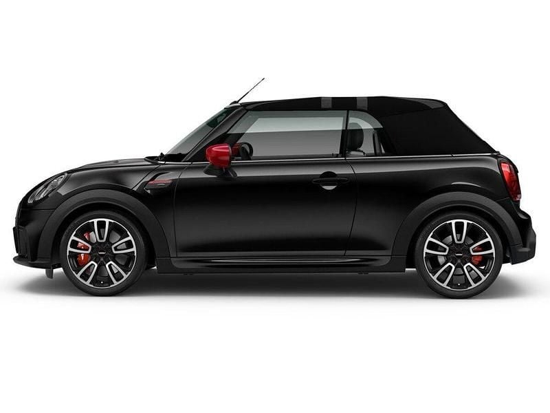 Midnight black ii (schwarz) Gebraucht 2022 Mini John Cooper Works Cabriolet Cabrio | 35.550 € (Fairer Preis) - Bild 1/4