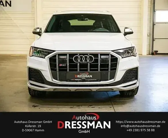 Gebraucht Audi SQ7 Sport 435 PS (319 kW) 2019 Gletscherweiß metallic SUV