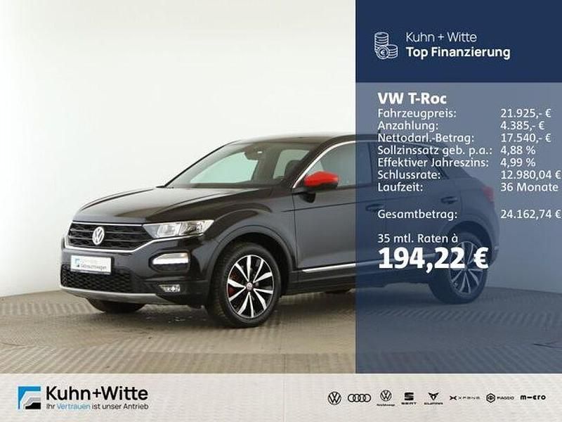Deep black perleffekt Gebraucht 2020 VW T-Roc Sportline SUV | 21.850 € (Fairer Preis) - Bild 1/3