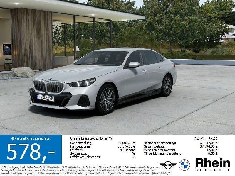 M brooklyn grau metallic Neu 2025 BMW i5 M Sport Limousine | 65.980 € (Superpreis) - Bild 1/4