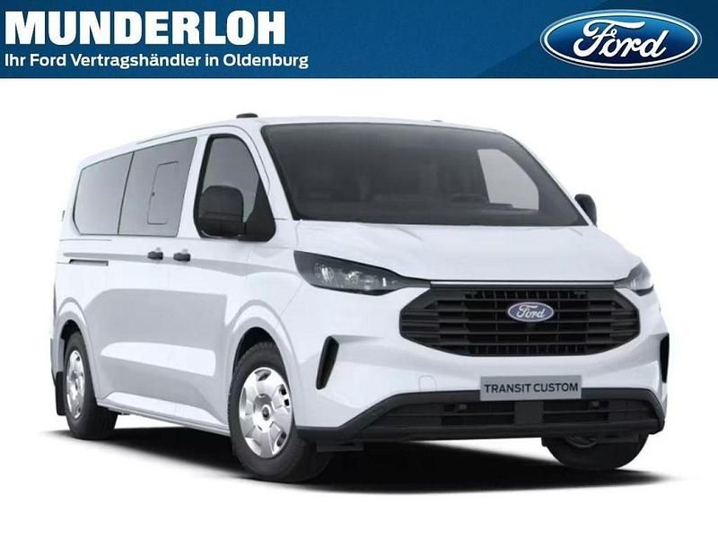 Weiß Neu 2026 Ford Transit Custom Trend Kombi | 47.481 € - Bild 1/4