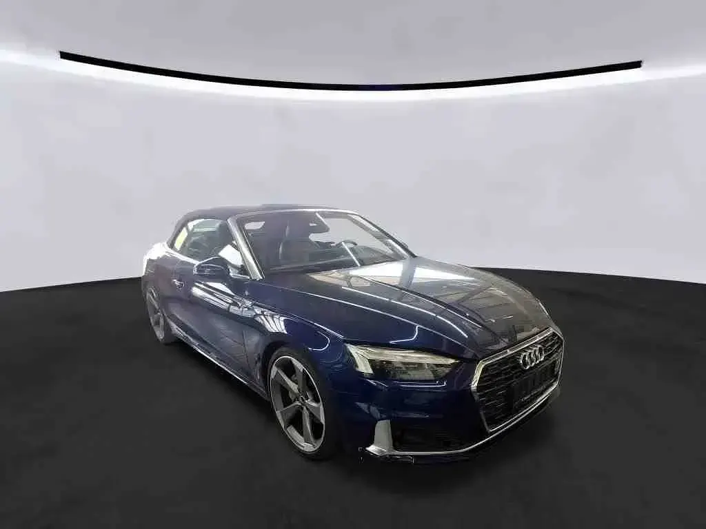 Gebraucht Audi A5 Cabriolet S-Line 204 PS (150 kW) 2022 Navarrablau metallic/verdeck s Cabrio