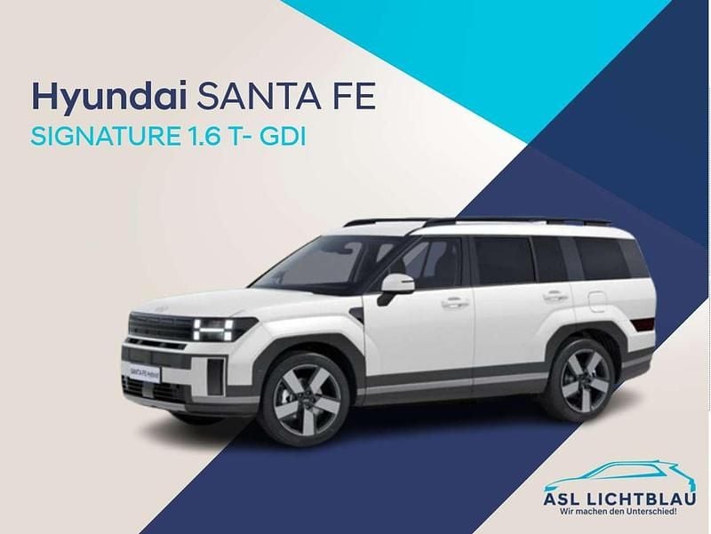 Weiß (creamy white / mic) Neu 2025 Hyundai Santa Fe Comfort SUV | 50.490 € (Superpreis) - Bild 1/1