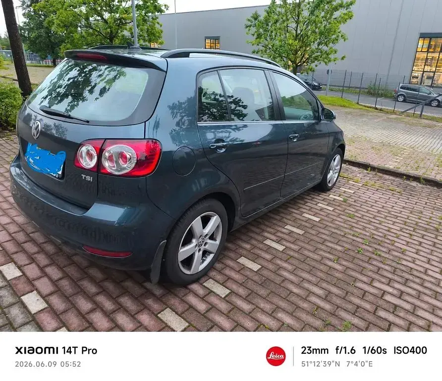 Gebraucht VW Golf Plus Cross 86 PS (63 kW) 2012 Blau Van / Kleinbus