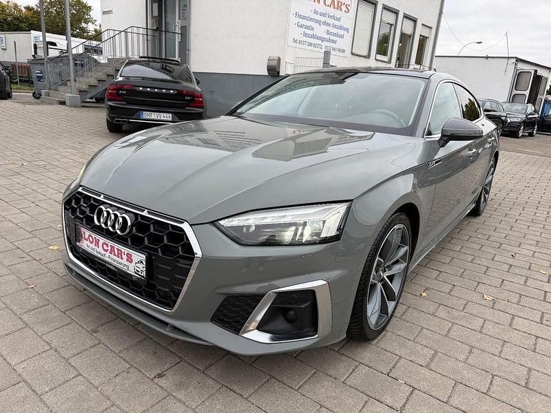 Grau Gebraucht 2020 Audi A5 Sportback S-Line Kleinwagen | 33.490 € (Teuer) - Bild 1/4