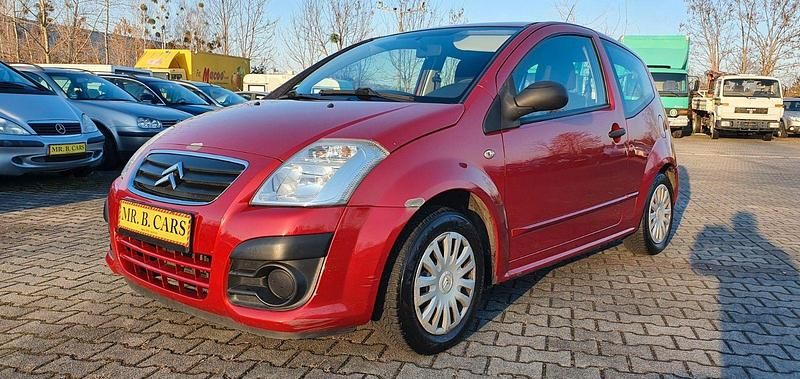 Usata Citroën C2 60 CV (44 kW) 2009 Rosso Utilitaria