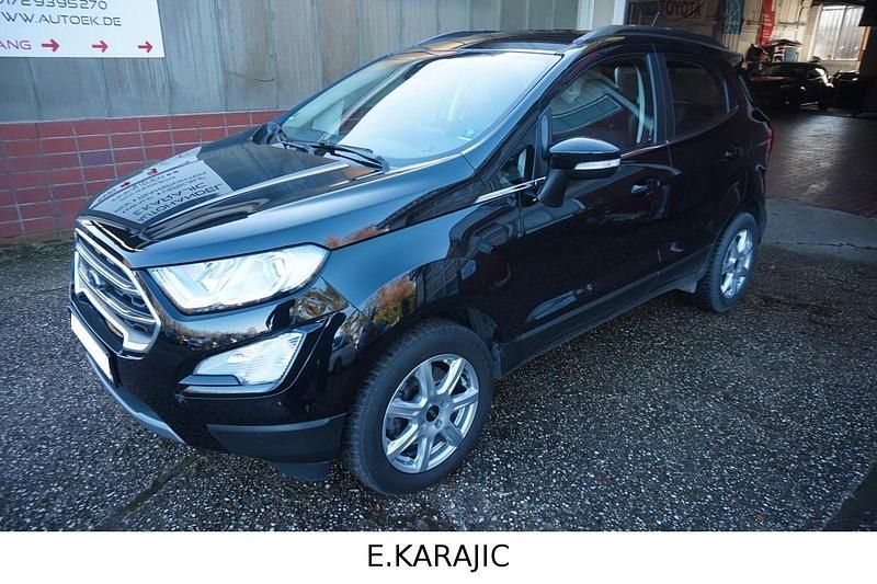 Schwarz Gebraucht 2022 Ford Ecosport Titanium SUV | 13.990 € (Superpreis) - Bild 1/4