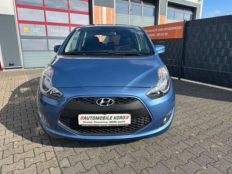 Ash blue / met Gebraucht 2016 Hyundai ix20 Kleinwagen | 9.790 € (Fairer Preis) - Bild 1/4