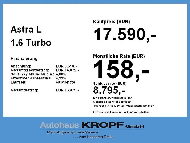 Gebraucht Opel Astra Edition 181 PS (133 kW) 2022 Kult gelb Limousine