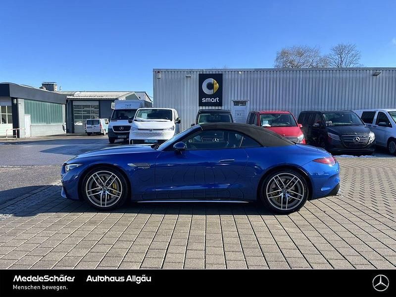 Gebraucht Mercedes SL63 AMG Premium Plus 585 PS (430 kW) 2023 Blau Cabrio
