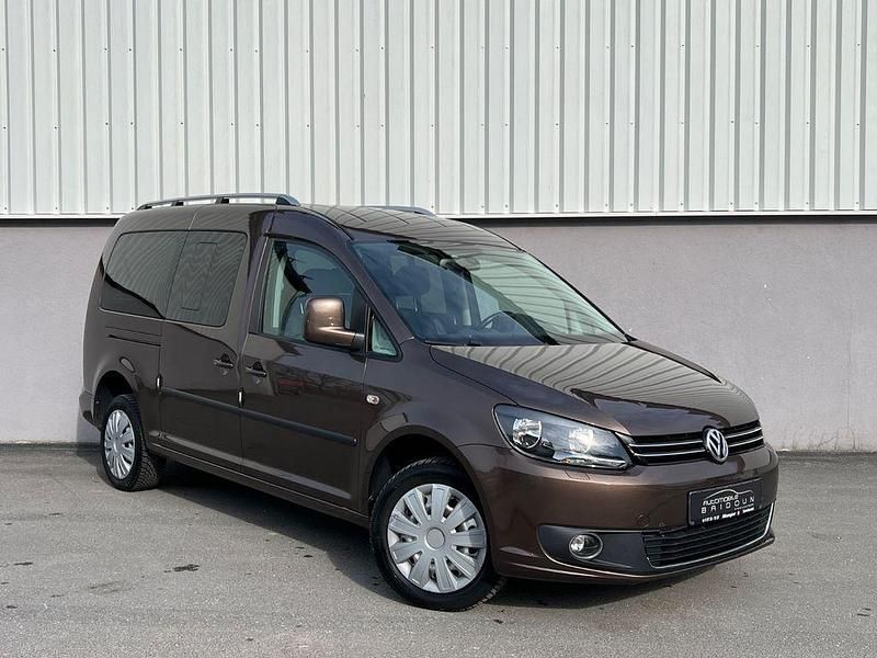 Gebraucht VW Caddy Maxi Highline 140 PS (102 kW) 2013 Braun Van / Kleinbus