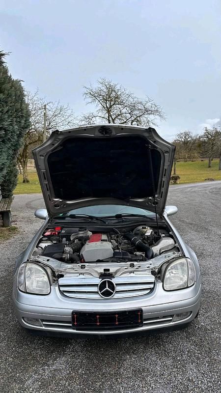 Gebraucht Mercedes SLK230 1999 Silber Cabrio