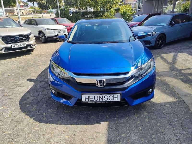 Gebraucht Honda Civic Executive 182 PS (133 kW) 2017 Blau Limousine