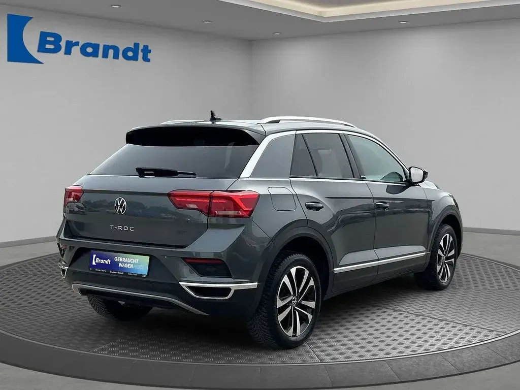 Gebraucht VW T-Roc United 116 PS (85 kW) 2021 Indiumgrau metallic (metallic) SUV