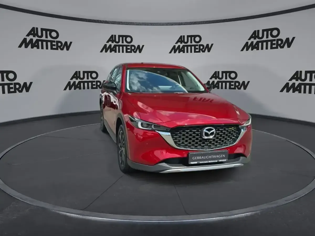 Gebraucht Mazda CX-5 Newground 135 PS (99 kW) 2022 Rot SUV
