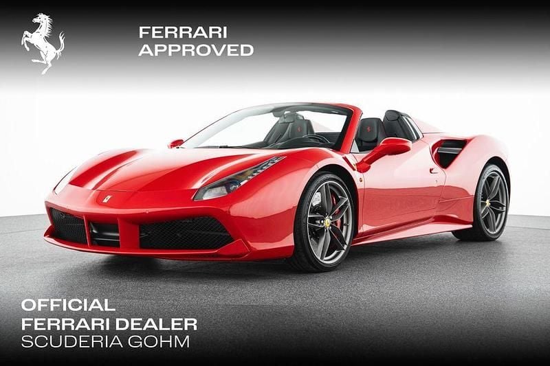Rot Gebraucht 2017 Ferrari 488 Cabrio | 234.880 € (Guter Preis) - Bild 1/4