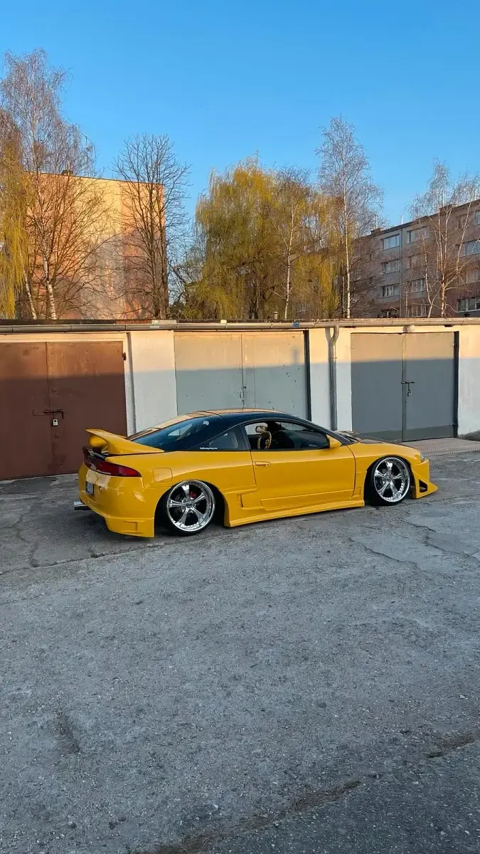 Occasion Mitsubishi Eclipse 150 PK (110 kW) 1998 Geel Coupé