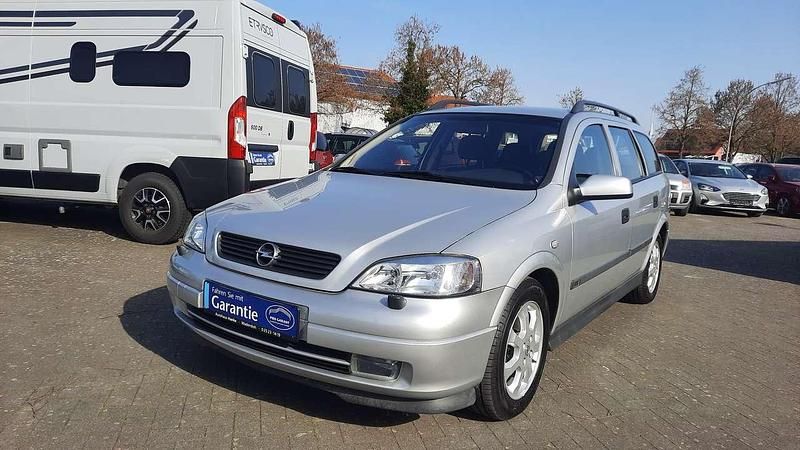 Gebraucht Opel Astra 101 PS (74 kW) 2001 Silber Kombi