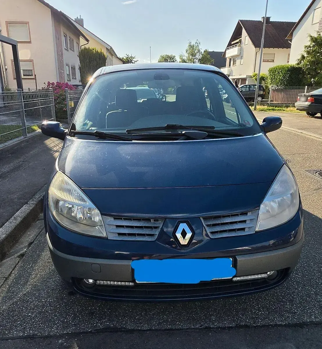 Gebraucht Renault Grand Scénic II Avantage 135 PS (99 kW) 2006 Blau Van / Kleinbus