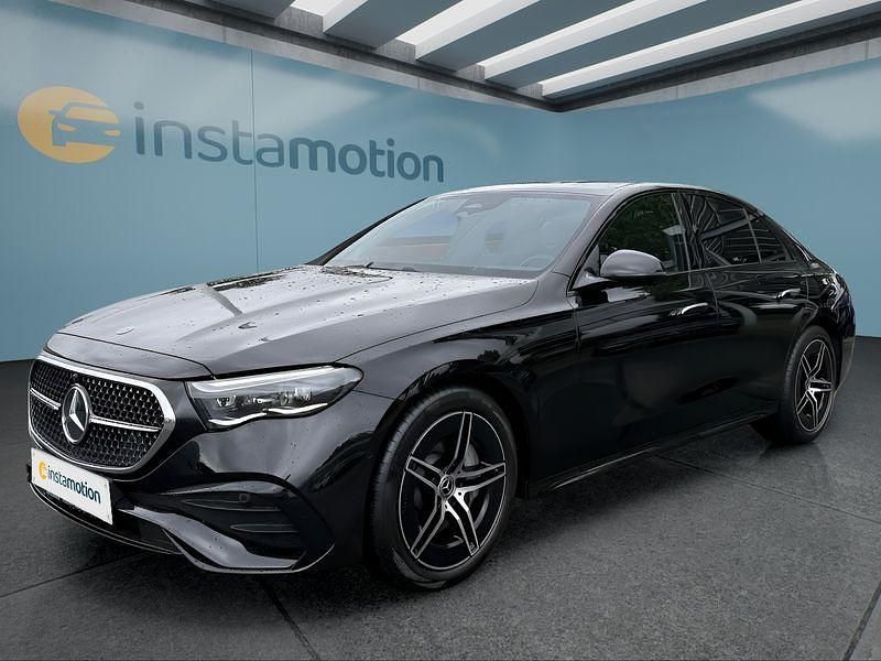 Schwarz Gebraucht 2024 Mercedes E200 AMG Limousine | 54.799 € (Etwas zu teuer) - Bild 1/4