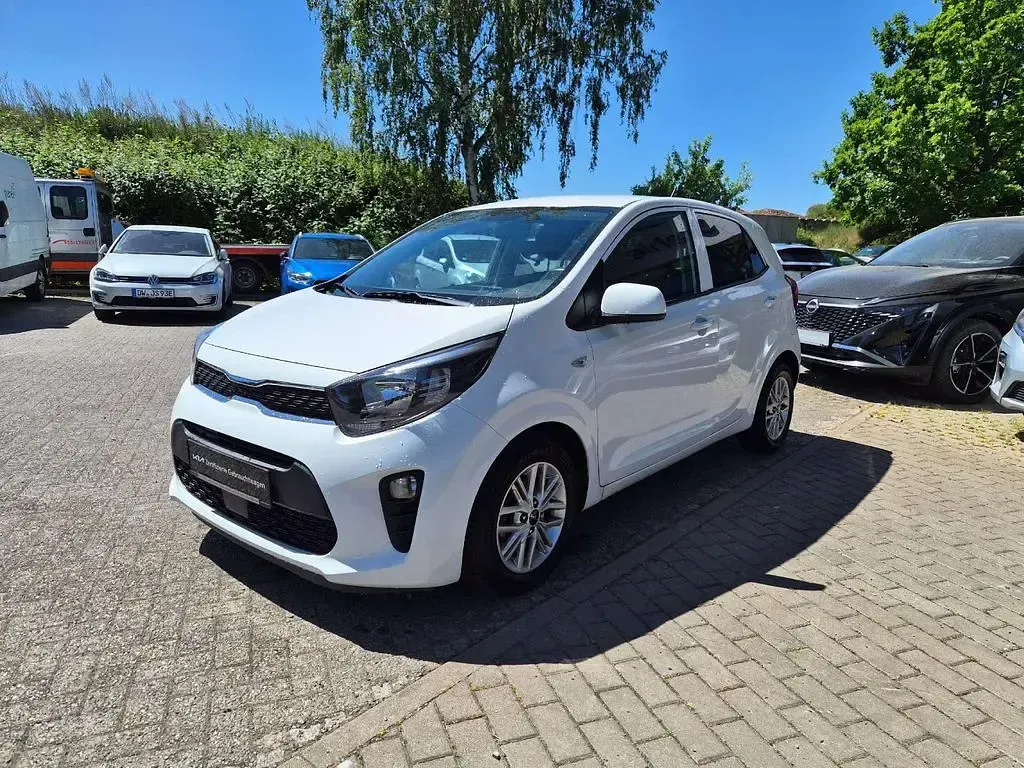 Gebraucht Kia Picanto DREAM-TEAM Edition 67 PS (49 kW) 2022 Schneeweiß Kleinwagen