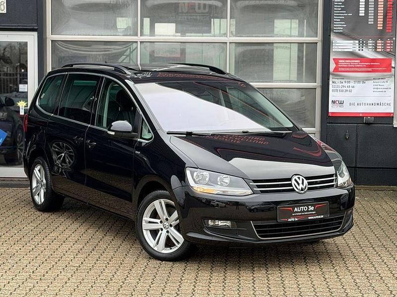 Schwarz Gebraucht 2013 VW Sharan Match Van / Kleinbus | 13.990 € (Fairer Preis) - Bild 1/4