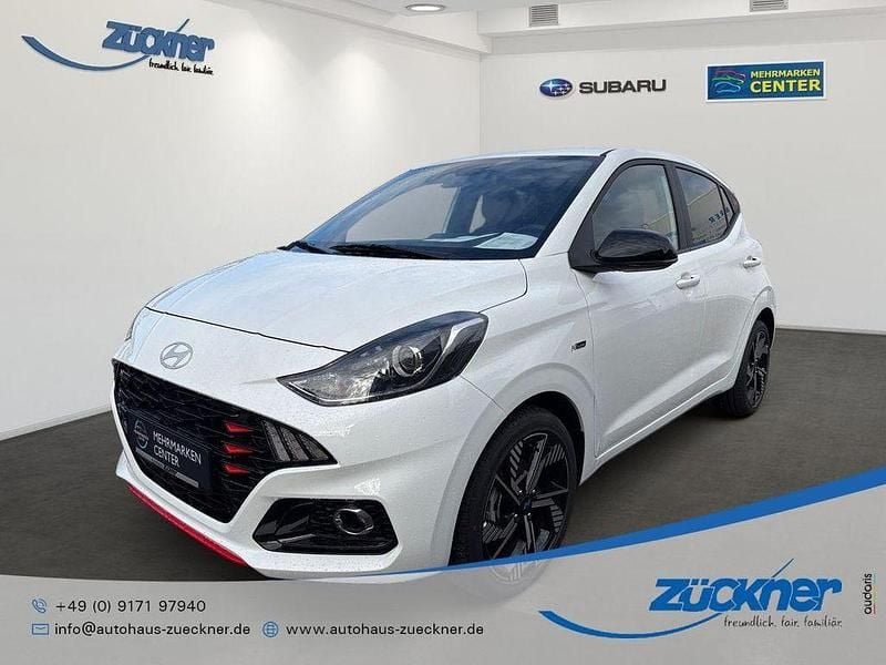 Weiß Neu 2025 Hyundai i10 N Line Kleinwagen | 20.990 € (Fairer Preis) - Bild 1/4